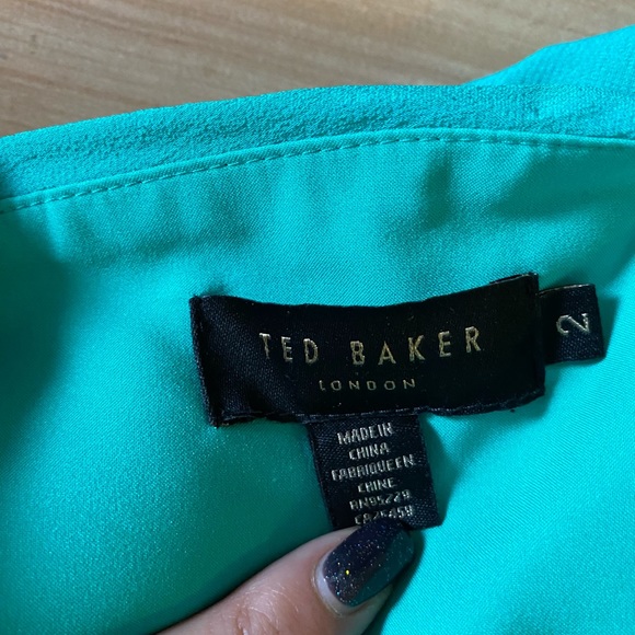 Ted Baker Alessa Silk Strapless Maxi Dress - Picture 5 of 11